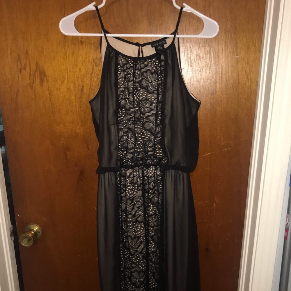 Enfocus Studio black maxi dress